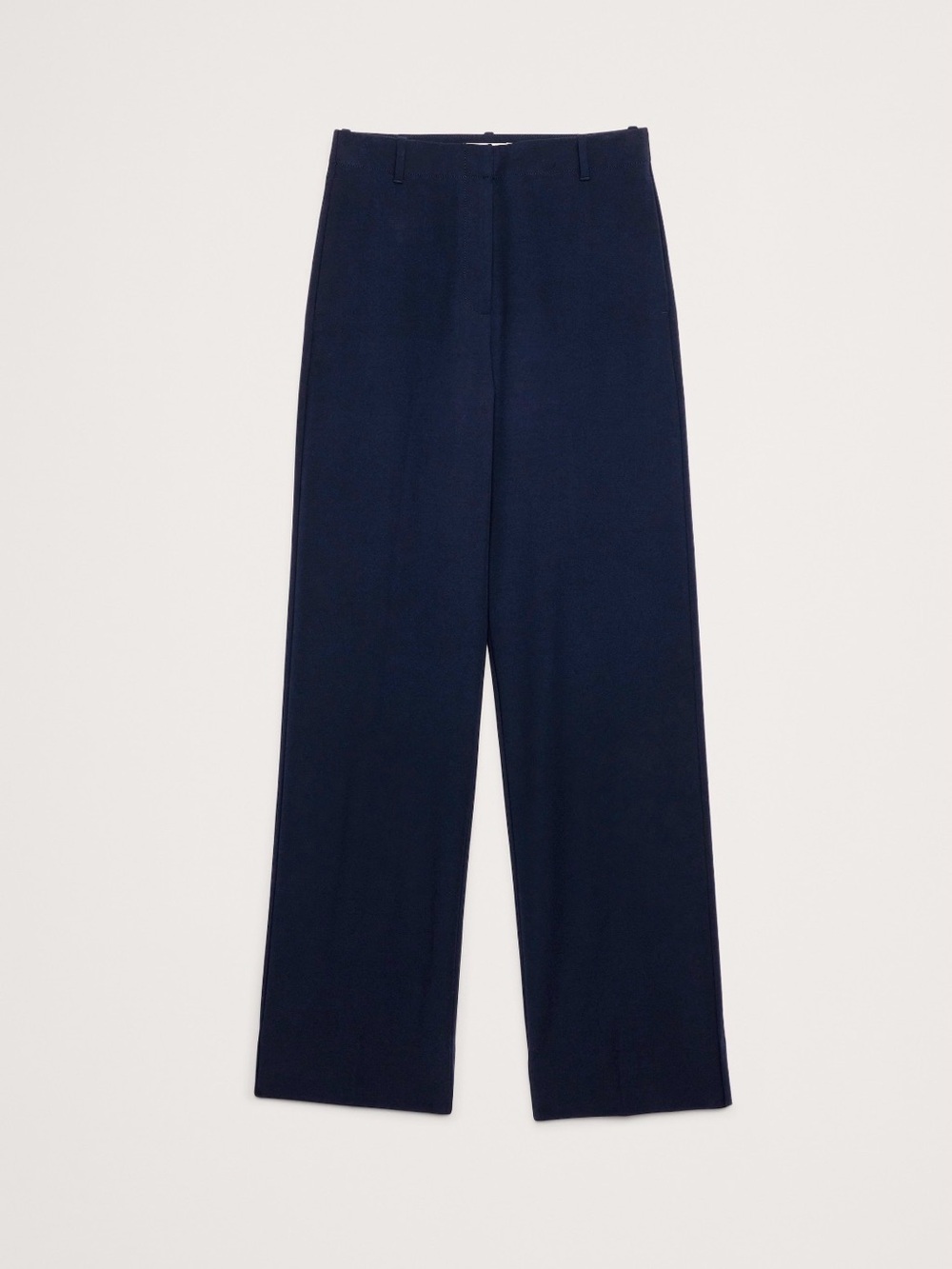 Banana Republic Ultra High Rise Modern Straight City Stretch Pant Navy. Size 6P
